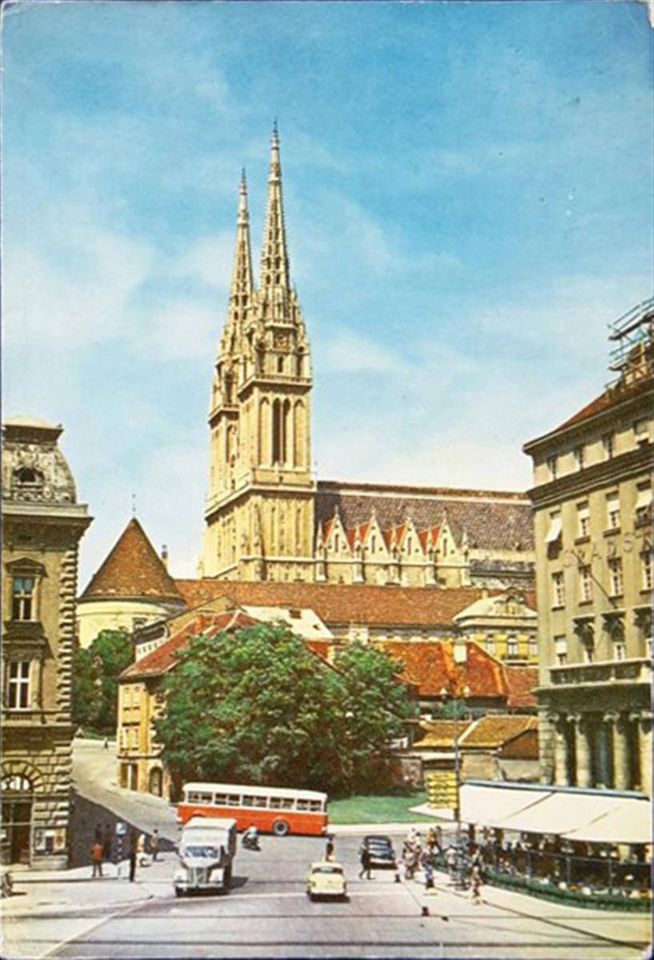 Bakačeva ulica oko 1970. godine